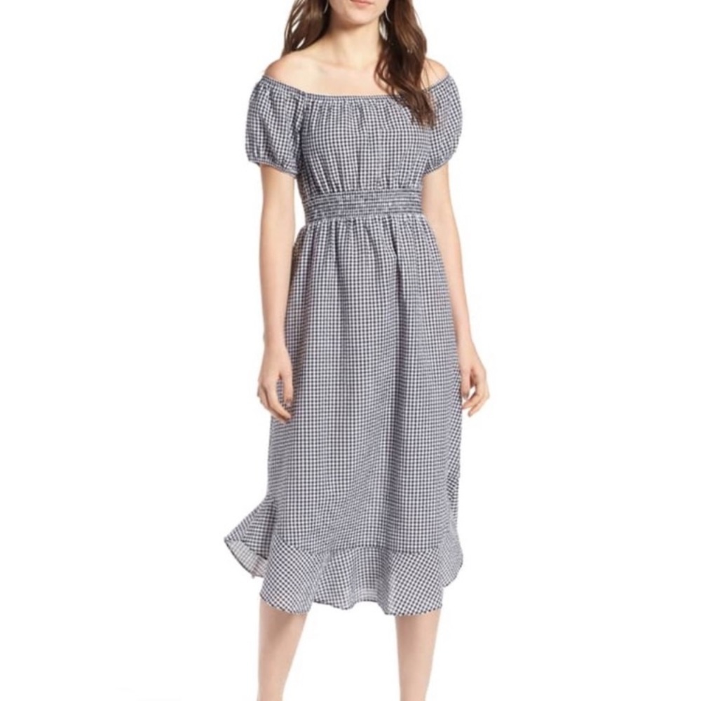 Treasure and Bond gingham dress